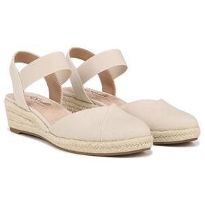 Женские эспадрильи Kimmie средней/широкой танкетки Lifestride, цвет almond milk