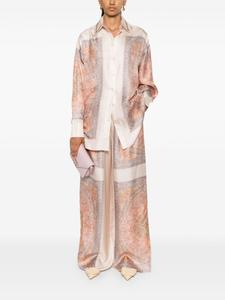 ZIMMERMANN иллюстрация футболка, нейтральный цвет