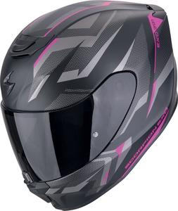 Шлем Scorpion exo-391 aaxo, Black Matt/Pink