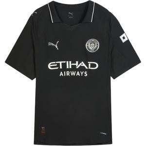 Футболка Manchester City F.C. SS25 MCFC AWAY AUTHENTIC мужская PUMA, черный