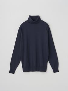 Вязаный пуловер с высоким воротником и длинными рукавами | A4789 | 24G СОВРЕМЕННЫЙ КРОЙ