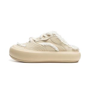 Кроссовки LiNing Lifestyle Shoes Women's Low-top Milk Tea Yellow, желтый