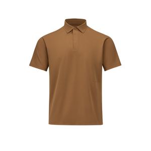 Поло Dualis для мужчин DESCENTE, коричневый