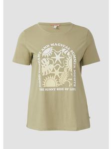 Футболка цвета 72D1_зеленый шалфей QS