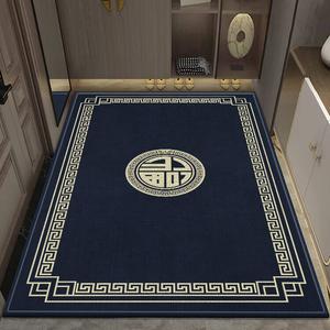 Budis Ковер 80х120 см для прихожей/ванной в новом китайском стиле, водонепроницаемый, нескользящий, с удалением пыли