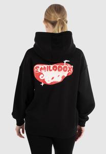Худи Smilodox RIVA PRINT HOODIE, Schwarz/Black