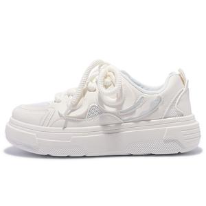 Кроссовки SNXR Skateboarding Shoes Women's Low-top White, белый