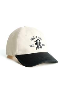 Бейсболка Bershka EMBROIDERED , Beige