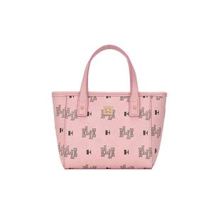 ELLE PVC-сумка-шоппер женская Cognac/Oat Apricot/Cherry Blossom Pink