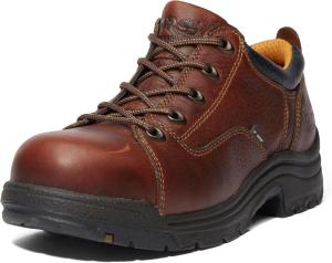 Женские ботинки Timberland PRO Titan Oxford с алюминиевым защитным носком, коричневый