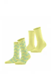 Носки «цветочный луг», комплект из 2 пар. Esprit, Daffodil