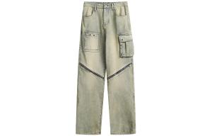 Джинсы Unisex MEIPIN TANG, Жёлтая Грязь