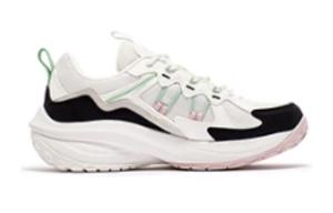 Кроссовки женские с низким верхом, белый/черный 361°