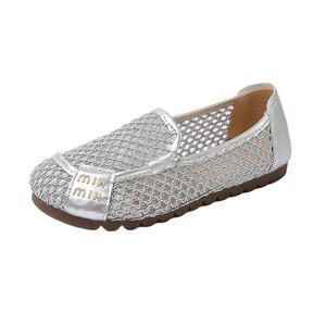 Повседневные однобортные туфли женские TAFN, Silver