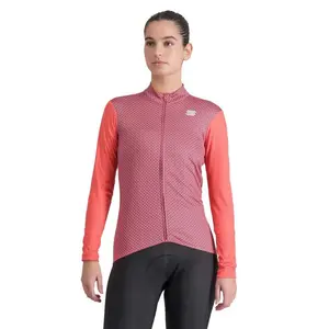 Джерси с длинным рукавом Sportful Checkmate Thermal, розовый