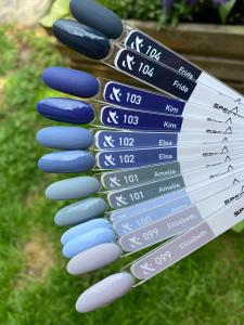 FOX гель-лак золотой Spectrum 102 гибридный лак для ногтей, 7 мл