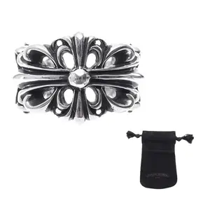 Chrome Hearts Кольцо из стерлингового серебра 925 пробы мужское серебряное