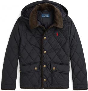 Куртка Polo Ralph Lauren Kids Hooded Barn Jacket, цвет Polo Black