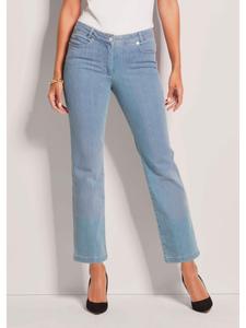 MADELEINE Узкие джинсы с пятью карманами, выбеленные