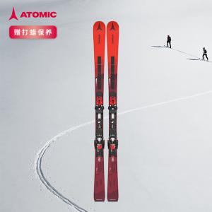 Atomic Классическая модель лыж с малым поворотом, RREDSTER S8, красная, средний уровень, двухскатная с малым поворотом, REDSTER, 170 см