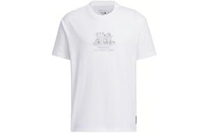 Футболка унисекс белая Adidas Neo