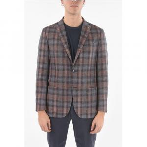 CC COLLECTION Check RIGHT Блейзер на 2 пуговицах с карманом Tatch Corneliani, мультиколор