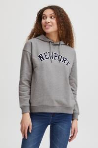 Толстовка Oxmo Kapuzenpullover OXColisa 21800152 ME, серый