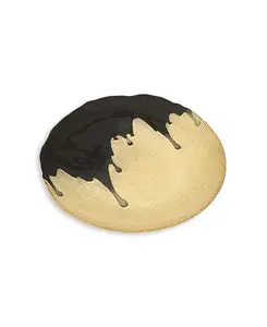 Набор из 4 обеденных тарелок диаметром 11 дюймов Classic Touch, black