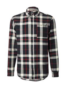 SCOTCH & SODA Рубашка на пуговицах Regular fit в черном цвете