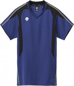 Волейбольная футболка DESCENTE с коротким рукавом, влагоотводящая, быстросохнущая, антипригарная, унисекс/для взрослых