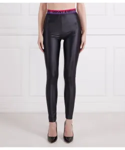 Леггинсы Slim fit Versace Jeans Couture, черный