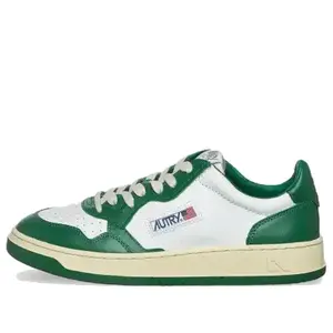 Кроссовки medalist leather low 'green white' Autry, зеленый