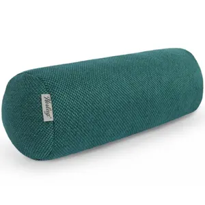 Подушка Herlag LUXE 40x15 см - компактная подушка для шеи, коленей и путешествий, темно-зеленая Kettler