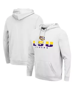 Мужская толстовка с капюшоном LSU Tigers Lantern Colosseum, белый