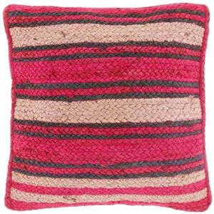 Декоративная подушка Unique Living Bennie, 45x9x45 см цвет multicolor/pink