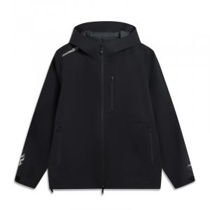 LINING Ветровка уличная непромокаемая ветронепроницаемая дышащая износостойкая унисекс, Black Pit