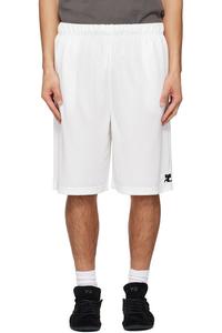 Courrèges Белые спортивные шорты