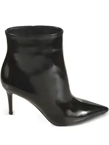 Сапоги на шпильке с заостренным носком Gianvito Rossi, черный