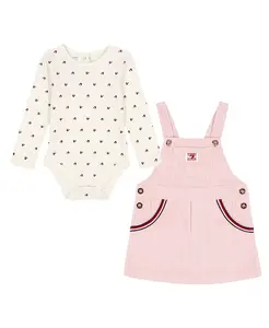 Комплект из двух частей: боди и юбка для девочек Tommy Hilfiger