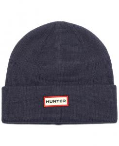 Женская шапка-бини с логотипом на манжетах Play Essential Hunter, синий