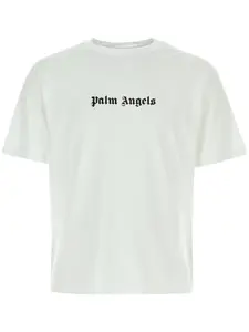 Футболка с логотипом PALM ANGELS, белый