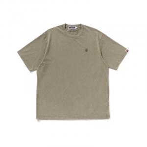 Футболка Washed A BATHING APE, хаки