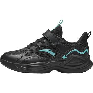 Легкие детские кроссовки с амортизаторами, низкие, черно-зеленые Antakids, черный/аквамарин/зеленый