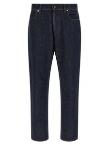 Джинсы из индиго денима Stone Island, синий