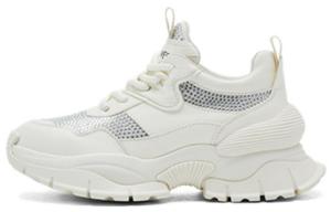 NINE WEST Низкие массивные кроссовки женские белые