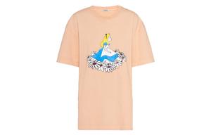 Футболка женская светло-желтая Miu Miu