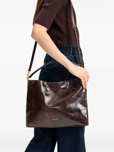 Сумка через плечо с логотипом Veronica Beard, коричневый