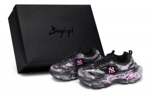 MLB Basic Boston Red Sox 811 Manufacturing, Silver Azalea, специальная коробка для обуви, устойчивые к истиранию низкие кеды для повседневной носки