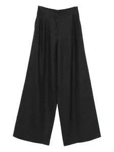 Брюки из шерсти на резинке Dusan, серый