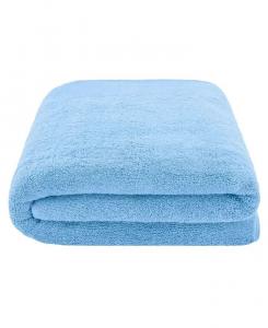 Большое банное полотенце American Soft Linen Edison Luxury из 100% турецкого хлопка, синий